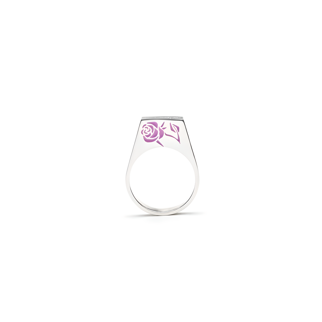 Rosé Reverie Stamp Ring